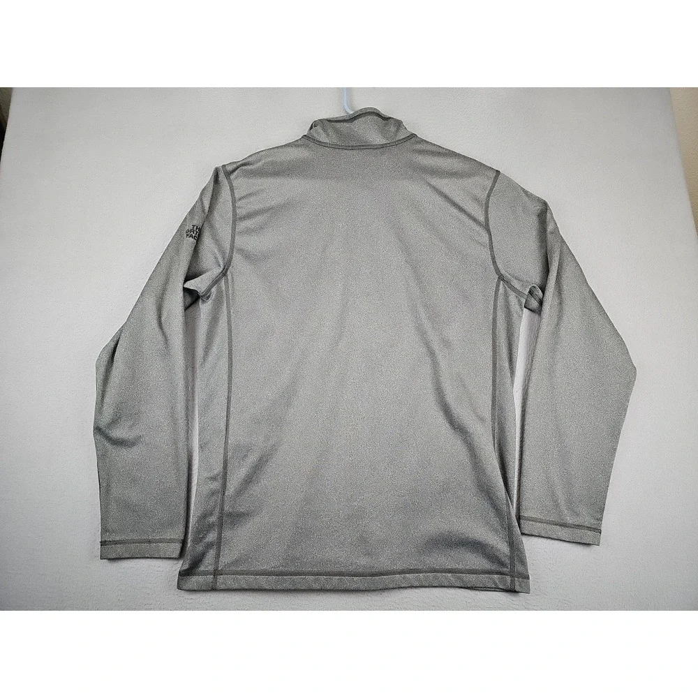 The North Face Men's 1/4 Zip Pullover Sweater Fleece Size Large Gray 721509